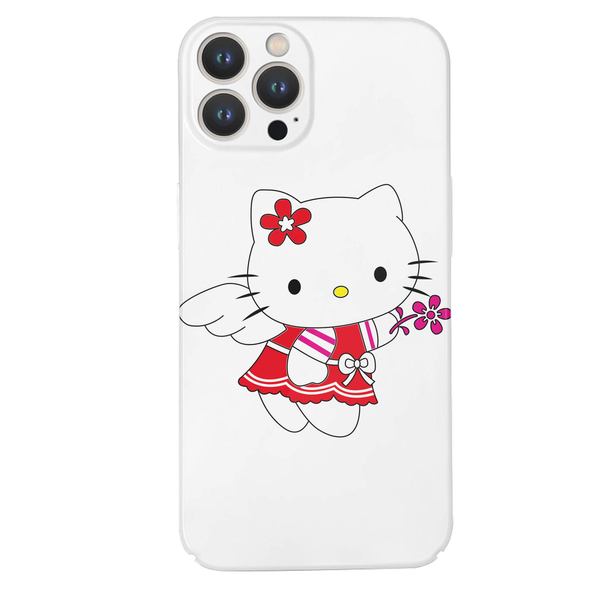 （画像用） Hello Kitty ハローキティ 【iPhone 14シリーズ対応】ハードケース